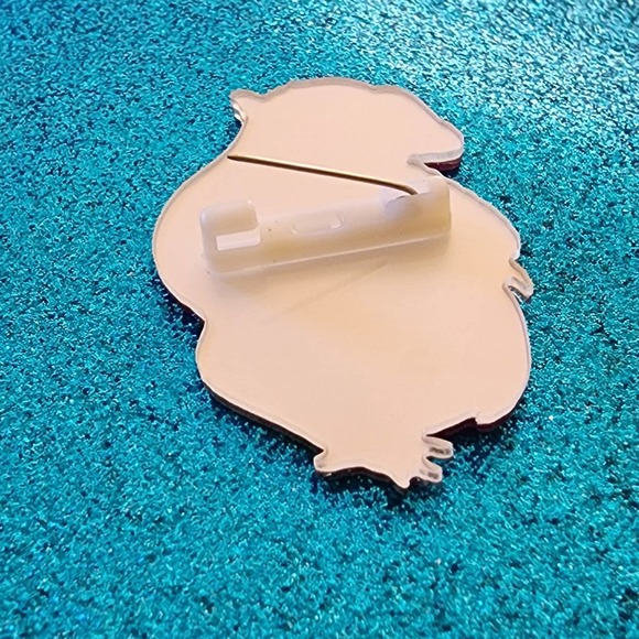 Ariel The Little Mermaid Punk Princess Tattoos Wearing Corset Acrylic Pin - Picture 3 of 3